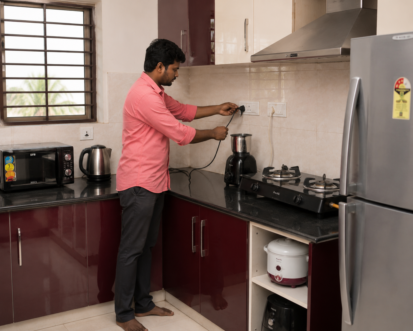 Electrical panel installation