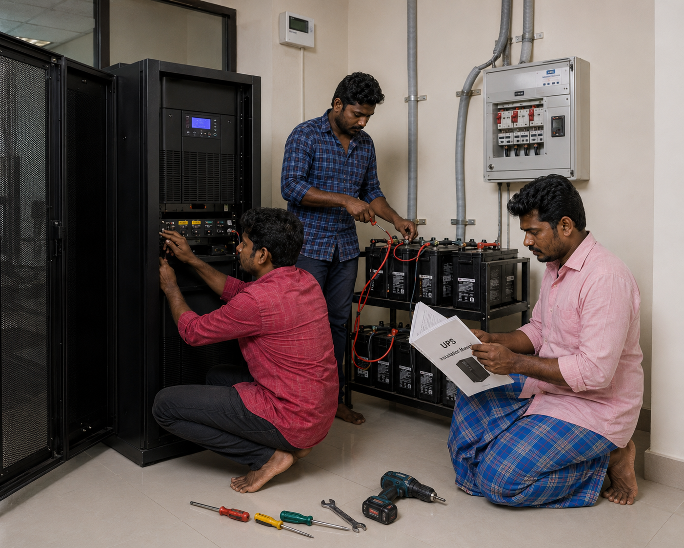 Electrical panel installation
