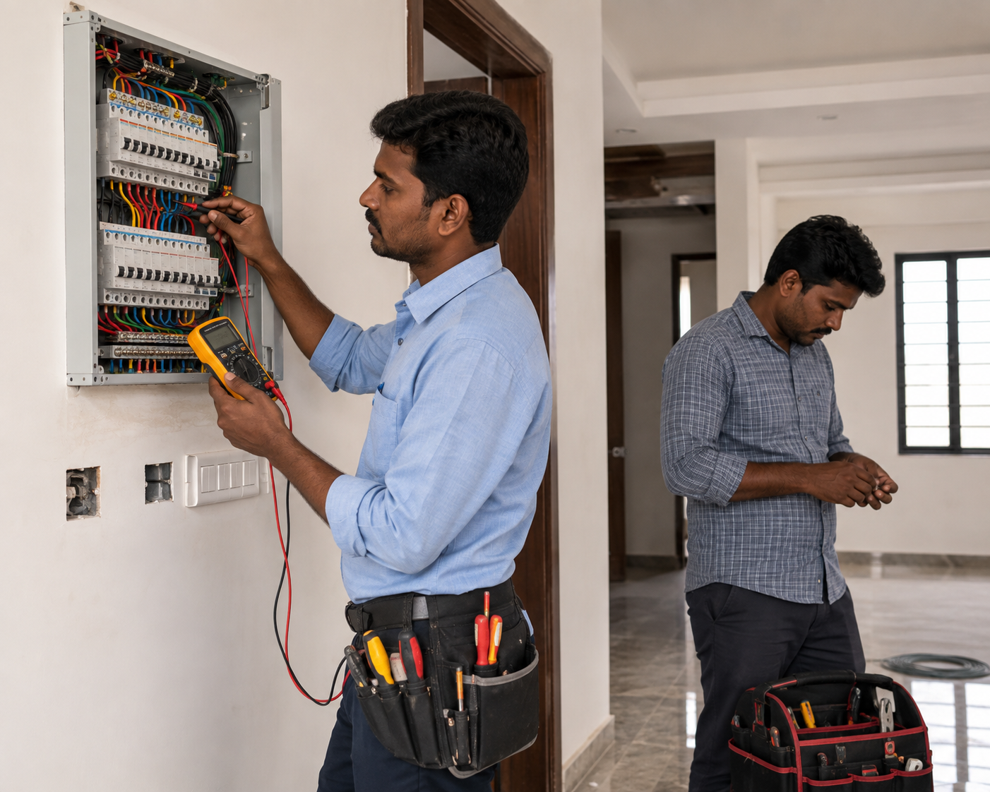 Electrical panel installation