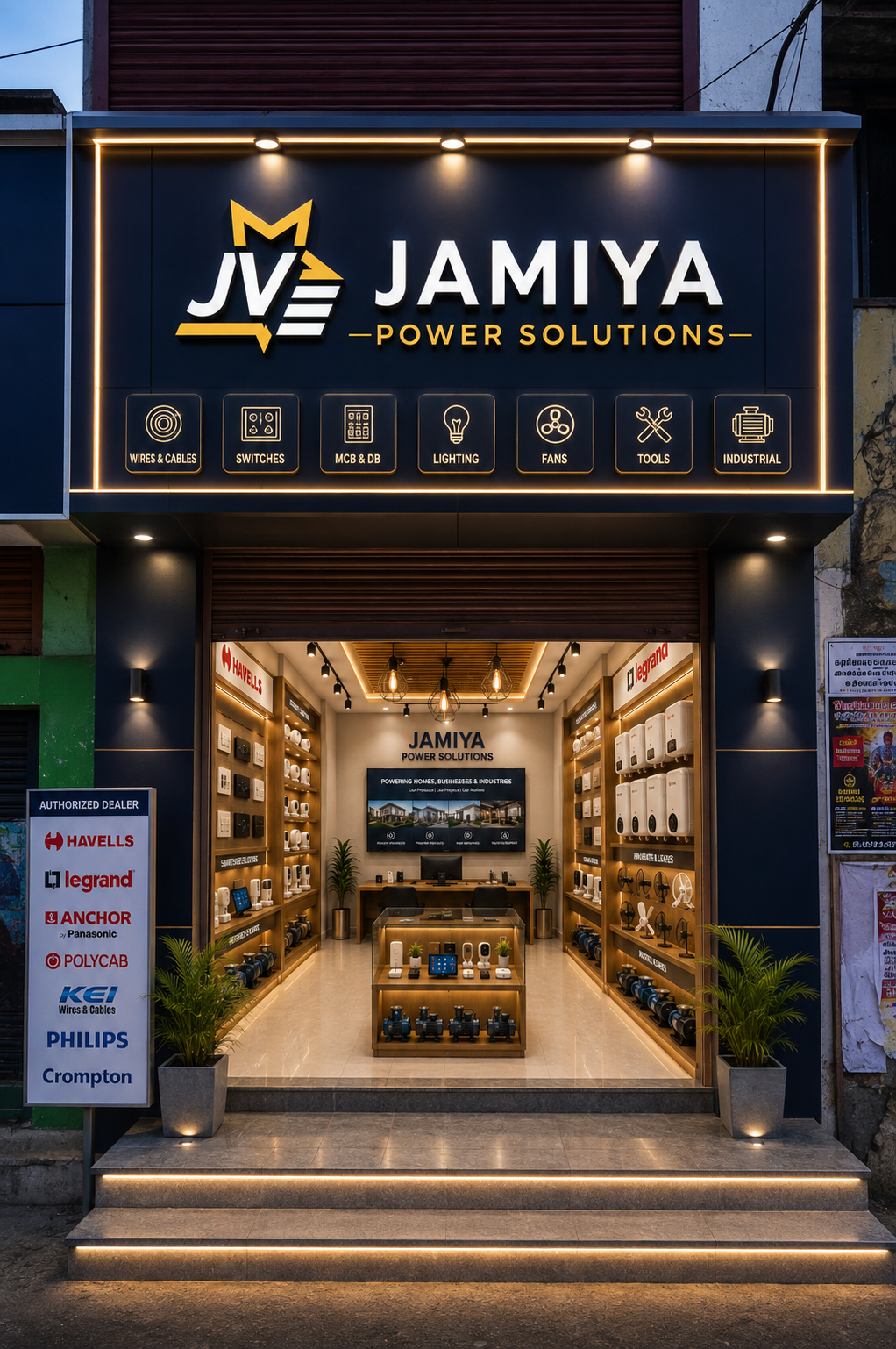 Jamiya Power Solutions showroom